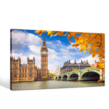 Big Ben Photo Print / Grande-Bretagne Scenery Canvas Art / London Cityscape Wall Art